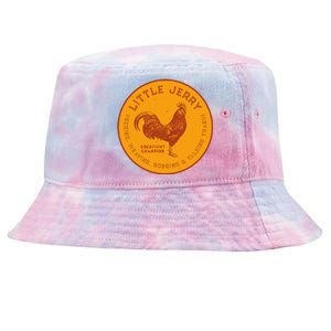 Little Jerry The Rooster Cockfight Champion Tie-Dyed Bucket Hat