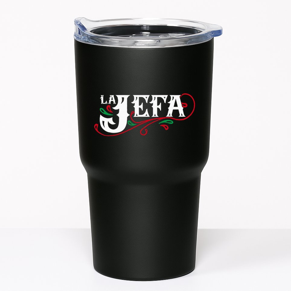 La Jefa The Boss In Spanish Funny Mexican Quote Tumbler