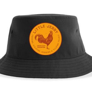 Little Jerry The Rooster Cockfight Champion Sustainable Bucket Hat