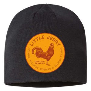 Little Jerry The Rooster Cockfight Champion Sustainable Beanie