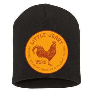 Little Jerry The Rooster Cockfight Champion Short Acrylic Beanie