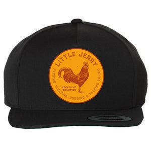 Little Jerry The Rooster Cockfight Champion Wool Snapback Cap