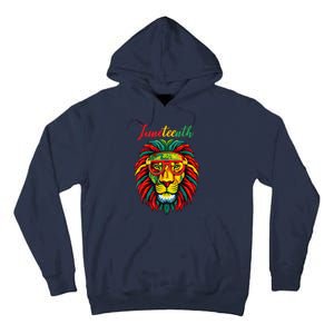 Lion Juneteenth Women Dress Black History Freedom Tall Hoodie