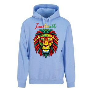 Lion Juneteenth Women Dress Black History Freedom Unisex Surf Hoodie