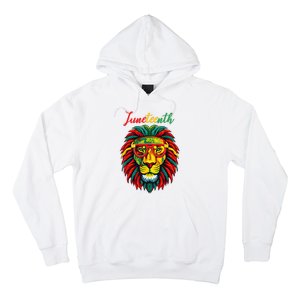 Lion Juneteenth Women Dress Black History Freedom Hoodie