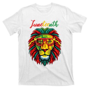 Lion Juneteenth Women Dress Black History Freedom T-Shirt