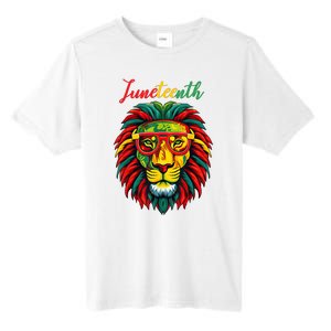 Lion Juneteenth Women Dress Black History Freedom Tall Fusion ChromaSoft Performance T-Shirt