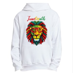 Lion Juneteenth Women Dress Black History Freedom Urban Pullover Hoodie