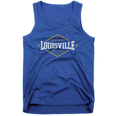 Louisville Kentucky 1778 Hometown Ky Home State Derby City Gift Tank Top