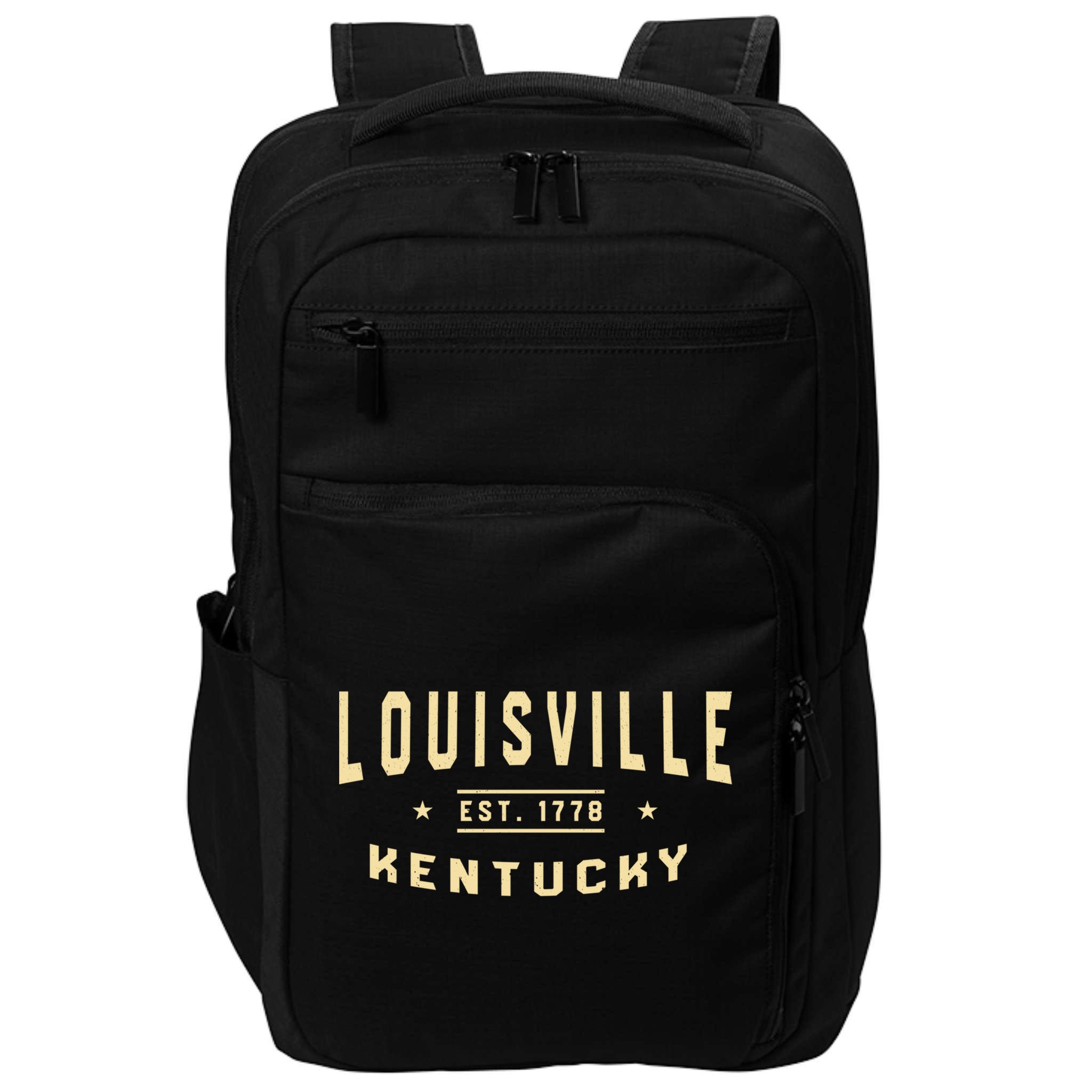Louisville Kentucky 1778 Ky American Derby City Usa Resident Great Gift Impact Tech Backpack