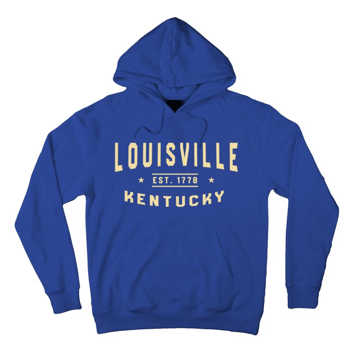 Louisville Kentucky 1778 Ky American Derby City Usa Resident Great Gift Hoodie