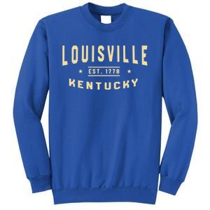 Louisville Kentucky 1778 Ky American Derby City Usa Resident Great Gift Sweatshirt