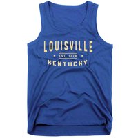 Louisville Kentucky 1778 Ky American Derby City Usa Resident Great Gift Tank Top