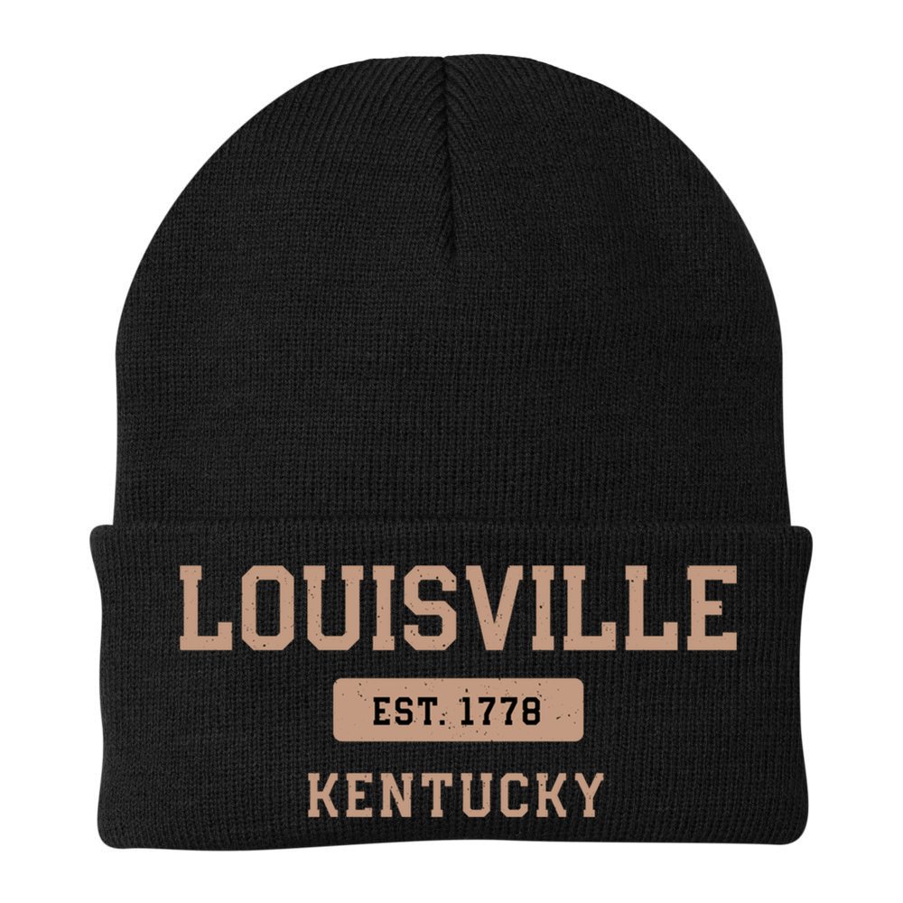 Louisville Kentucky 1778 Resident Ky Local Derby City Gift Beanie