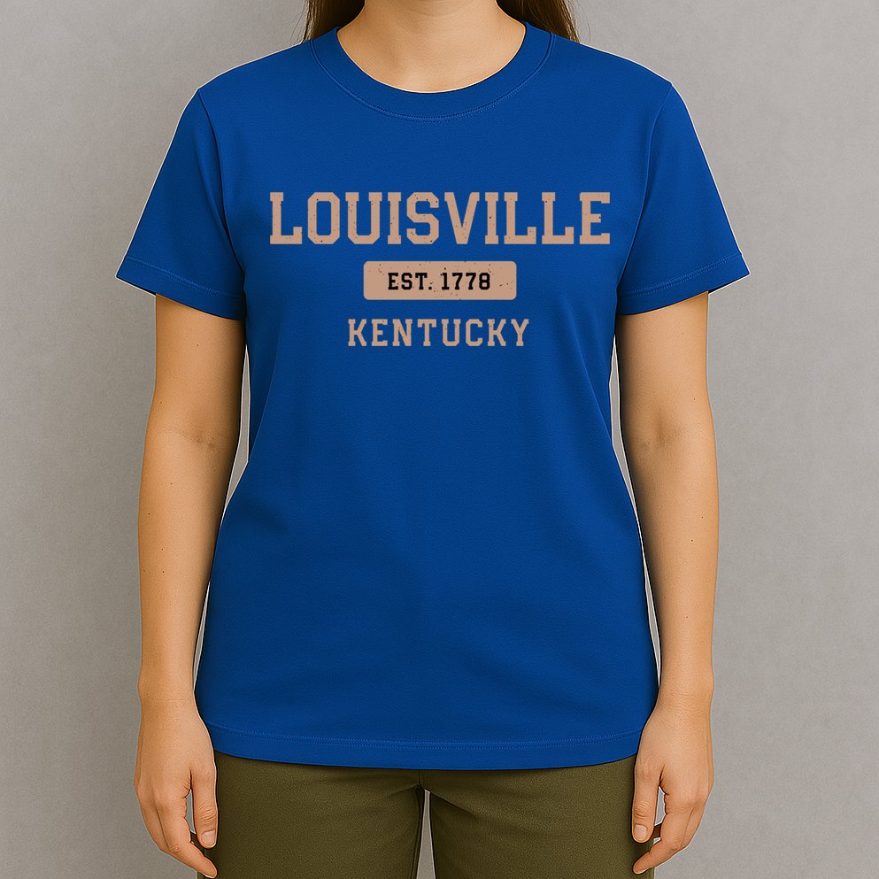 Louisville Kentucky 1778 Resident Ky Local Derby City Gift T-Shirt