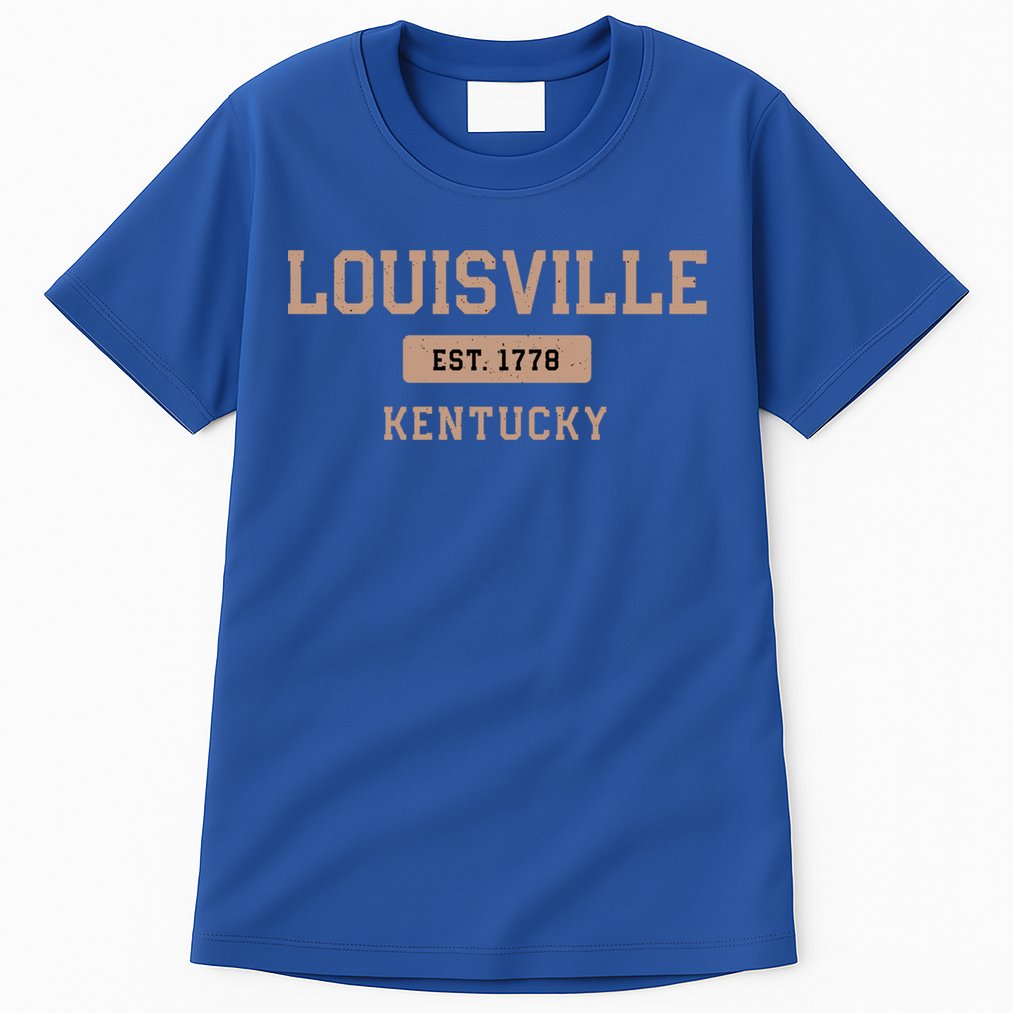 Louisville Kentucky 1778 Resident Ky Local Derby City Gift Tall T-Shirt