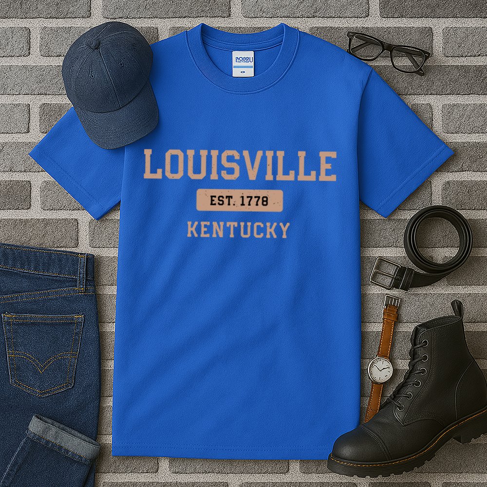 Louisville Kentucky 1778 Resident Ky Local Derby City Gift Tall T-Shirt