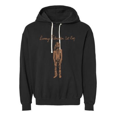 Lemmy Kilmister 1st Esg Doodle Cover Garment-Dyed Fleece Hoodie