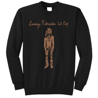 Lemmy Kilmister 1st Esg Doodle Cover Sweatshirt