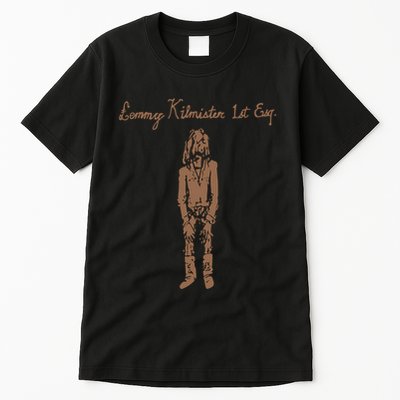 Lemmy Kilmister 1st Esg Doodle Cover Tall T-Shirt
