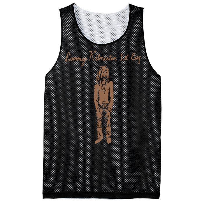 Lemmy Kilmister 1st Esg Doodle Cover Mesh Reversible Basketball Jersey Tank