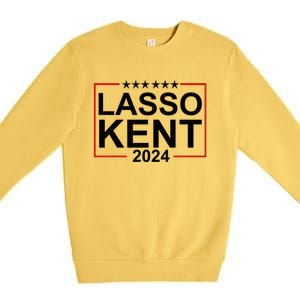 Lasso Kent 24 Funny Sports Premium Crewneck Sweatshirt