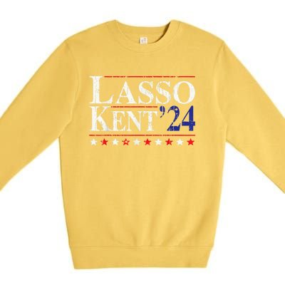 Lasso Kent 24 Funny Sport Premium Crewneck Sweatshirt