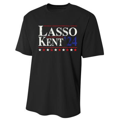 Lasso Kent 24 Funny Sport Performance Sprint T-Shirt