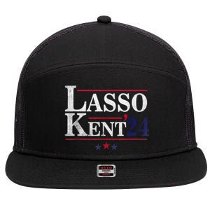 Lasso Kent 24 Funny Sport 7 Panel Mesh Trucker Snapback Hat