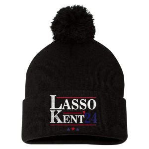 Lasso Kent 24 Funny Sport Pom Pom 12in Knit Beanie