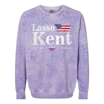 Lasso Kent 24 Funny Sport Colorblast Crewneck Sweatshirt