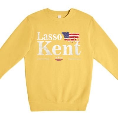 Lasso Kent 24 Funny Sport Premium Crewneck Sweatshirt