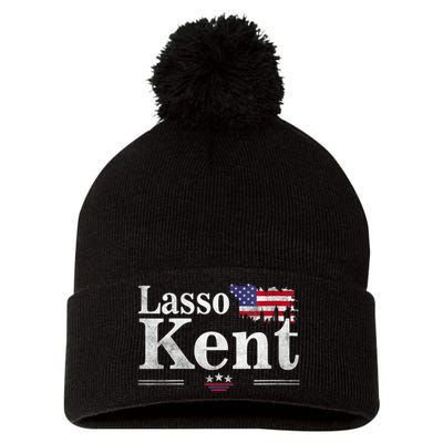 Lasso Kent 24 Funny Sport Pom Pom 12in Knit Beanie