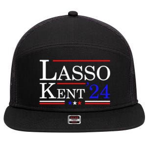 Lasso Kent 24 Funny Sports 7 Panel Mesh Trucker Snapback Hat