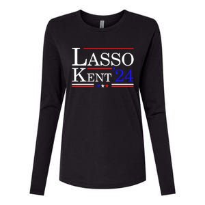 Lasso Kent 24 Funny Sports Womens Cotton Relaxed Long Sleeve T-Shirt