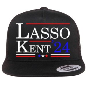 Lasso Kent 24 Funny Sports Flat Bill Trucker Hat