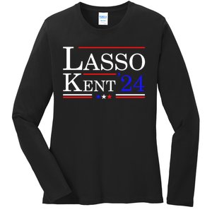 Lasso Kent 24 Funny Sports Ladies Long Sleeve Shirt