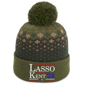 Lasso Kent 24 Funny Sports The Baniff Cuffed Pom Beanie