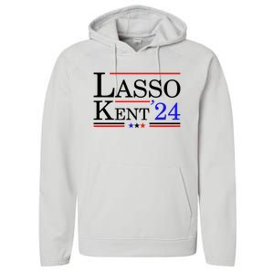 Lasso Kent 24 Funny Sports Performance Fleece Hoodie