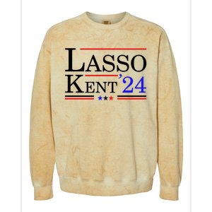 Lasso Kent 24 Funny Sports Colorblast Crewneck Sweatshirt