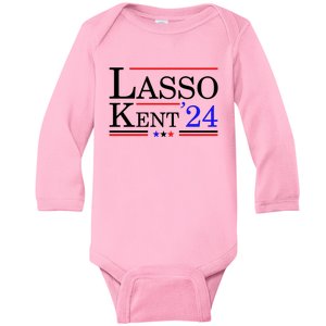 Lasso Kent 24 Funny Sports Baby Long Sleeve Bodysuit