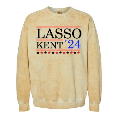 Lasso Kent 24 Funny Sports Colorblast Crewneck Sweatshirt