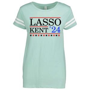 Lasso Kent 24 Funny Sports Enza Ladies Jersey Football T-Shirt