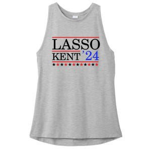 Lasso Kent 24 Funny Sports Ladies PosiCharge Tri-Blend Wicking Tank