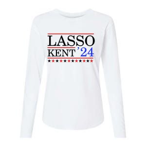 Lasso Kent 24 Funny Sports Womens Cotton Relaxed Long Sleeve T-Shirt