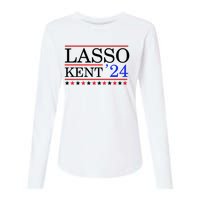 Lasso Kent 24 Funny Sports Womens Cotton Relaxed Long Sleeve T-Shirt