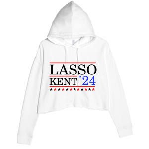 Lasso Kent 24 Funny Sports Crop Fleece Hoodie