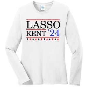 Lasso Kent 24 Funny Sports Ladies Long Sleeve Shirt