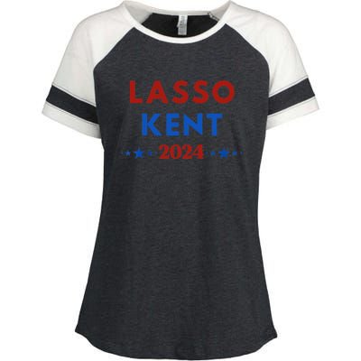 Lasso Kent 2024 Enza Ladies Jersey Colorblock Tee