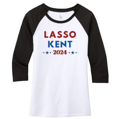 Lasso Kent 2024 Women's Tri-Blend 3/4-Sleeve Raglan Shirt